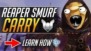 Smurf Reaper - TIME TO REAP - Pro Tips and Tricks Gameplay | Overwatch Guide