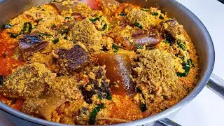 The Only BEST way to make PERFECT EGUSI SOUP everytime. Forget other recipes and use this.