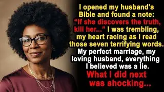 I Found a Death Threat in My Husband’s Bible After 37 Years—What I Discovered Changed Everything