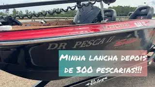 COMO ESTÁ MINHA LANCHA DEPOIS DE QUASE 3 ANOS DE USO!