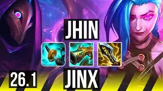 JHIN & Thresh vs JINX & Milio (ADC) | EUW Diamond | 26.1