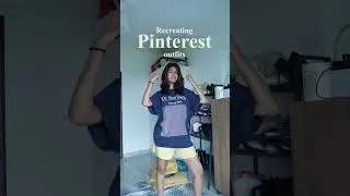 recreating Pinterest Outfits!