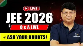 JEE MAIN 2026 Strategy/Motivation/Guidance with ALK SIR  | Live Q&A | Ask me anything #alksir