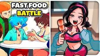 FAST FOOD BATTLE | Friday Night Funkin pero es as&iacute; como un anime con morras chidas y esas weas