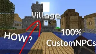 How to make a text appear on the screen using CustomNpcs ? (Titles)