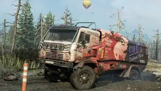SnowRunner PS5 SPRINTER AZOV 43-191 Fully UPGRADED MOD EXPLORING 4K