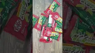 ASMR | Kit Kat Chocolate Matcha #shorts #chocolate #kitkat #matcha #sweets