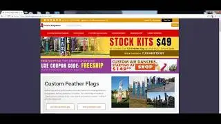 How to use FeatherFlagNation.com for custom feather flags