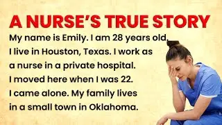 A Nurse Secret Life | Learn English with Stories | Easy English Story