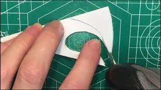 Cutting paper into a Rebel Alliance logo (Star Wars) parammetrical