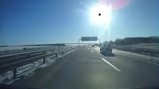 Driving around (Lemvig, Herning) - 10x speed