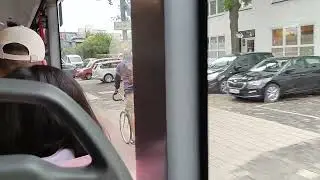 BSAG Bremen Mitfahrt Linie 25 (Mercedes/Bus/über Doventor und am Brill)