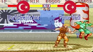 FT5 @sf2ce: WorldArcadeZone (TR) vs PowerTurk (TR) [Street Fighter II CE Fightcade] Jun 30
