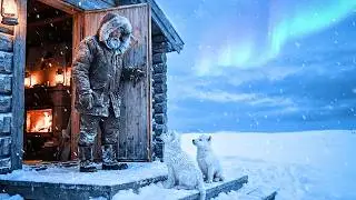 Man Saved Freezing Little White Wolves In His Home &ndash; What They Did Next Is Unbelievable!!