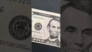 US $5 Bill - Rare Star Note - Look For Them!!!