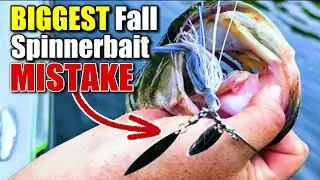 The BEST Spinnerbait Trick for FALL FISHING