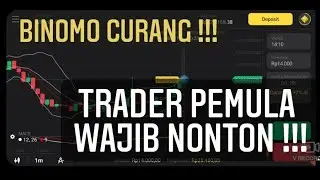TRADING BINOMO CURANG, TRADER PEMULA LOSS DI SATU DETIK TERAKHIR !!!