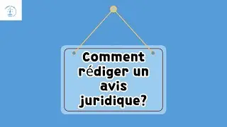AVIS JURIDIQUE