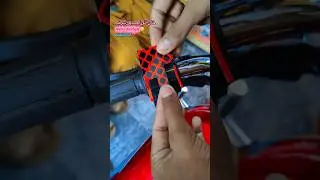 Bike Assambley sticker design #khanautosahmadpur #youtubeshorts #sticker #lamination #decoration