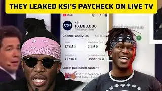 KSI&rsquo;s YouTube Income Accidentally Exposed on Live TV&hellip; And the Internet Lost Its Mind