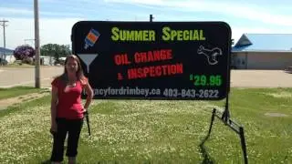$29.95 Summer Oil Change Special | July Offer Only | Rimbey, AB