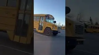 Patrolling School Bus Parking Lot.