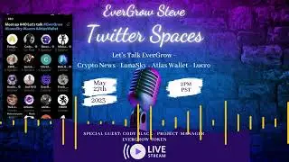 Twitter Spaces #40 - Let&rsquo;s Talk EverGrow, LunaSky, Atlas Wallet, Lucro and future utilities