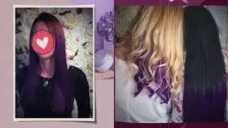 Violette Haarfarbe: K&uuml;hne Eleganz und Individualit&auml;t f&uuml;r Ihren Look - Coiffeur #ElenaSullivan