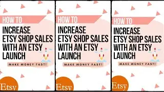 🚀 How To INCREASE Etsy Shop Sales With An Etsy Launch | Increase Etsy Traffic #shortsviral