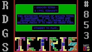 Random DOS Game Show #853: Smooth Tetris (1992)