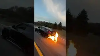 This Supercar Shoots Massive Flames
