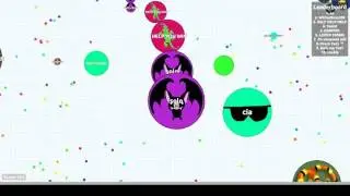 Getting 1st on agar.io experimental  mode