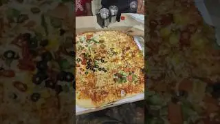 Pizza unboxing 😋😋#6 in one pizza 🍕😋 recipe shorts 👍 special design 😋#love #😋😋