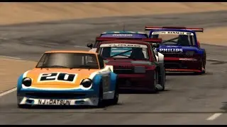 Assetto Corsa Online Race IMSA GTU cars at Riverside with the Retro Auto Club