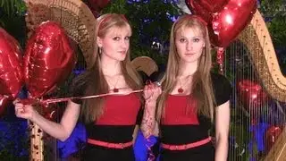 THE BEATLES - All You Need Is Love (Harp Twins)