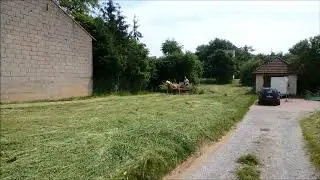 Gabelheuwender im Pferdezug
