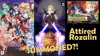 [Disgaea RPG] Pulling for Attired Rozalin with 18000 Quartz! 120 Pulls did we get her?!