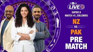 Cricbuzz Live: Pakistan opt to bat first | Fakhar Zaman IN | NZ make 3 changes in Super 8 opener