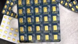 Brand New 25x1 Gram Gold MultiGram Bars From PAMP Suisse!