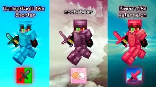 🔥3 BEST PvP Texture Pack for Minecraft Bedrock (1.18-1.21+)
