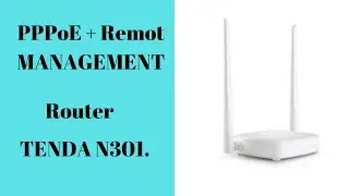 Router TENDA N301 |Seting PPPoE + Remot MANAGEMEN