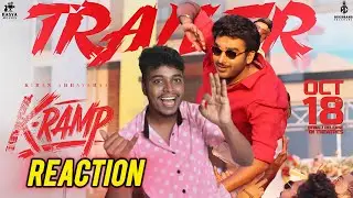 #KRAMP Trailer Reaction | Kiran Abbavaraam | Yukti Thareja | Jains Nani | Razesh Danda 
