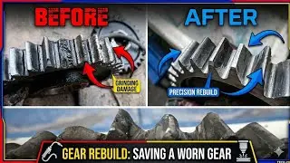 ⚙️ gear danda repair, gear teeth repair #techpunjabi #3630wale #trector #repair @techpunjabi3630