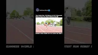 🏃&zwj;♂️🤖 Cassie the Robot Just Broke the 100m Record#shorts#robot