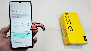 Poco C71 Accessibility Settings Off Kaise Karen ? Poco C71 Talkback Kaise Band Karen