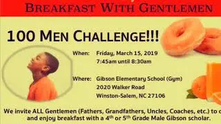 Gibson Elementary Presents: 100 Men Challenge