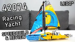 LEGO 42074 Speedbuild Review | LEGO Racing Yacht | Speed Build Review 42074 LEGO Technic 2018 Boat