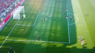 Amazing cross from Hazard to Lukaku - FIFA 17
