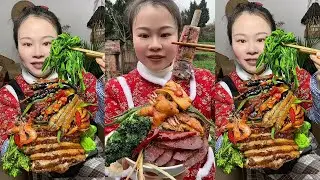 👩&zwj;🍳🔥 Yummy Homemade Dishes &ndash; Hot and Ready! Enjoy Meat, Fish & Fresh Boiled Greens!🥩 🌶️