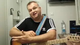 Showband gitáros a hajón, pontosítás, beállítások, húrok